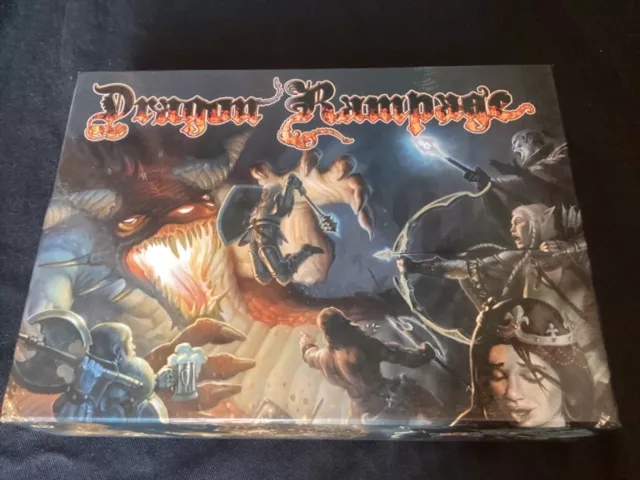 Dragon Rampage Board Game Treasure Hunting Dungeons and Dragons Richard Launius