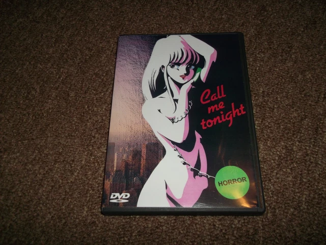 CALL ME TONIGHT - Rare 80s anime OVA DVD - ENGLISH SUBBED (READ