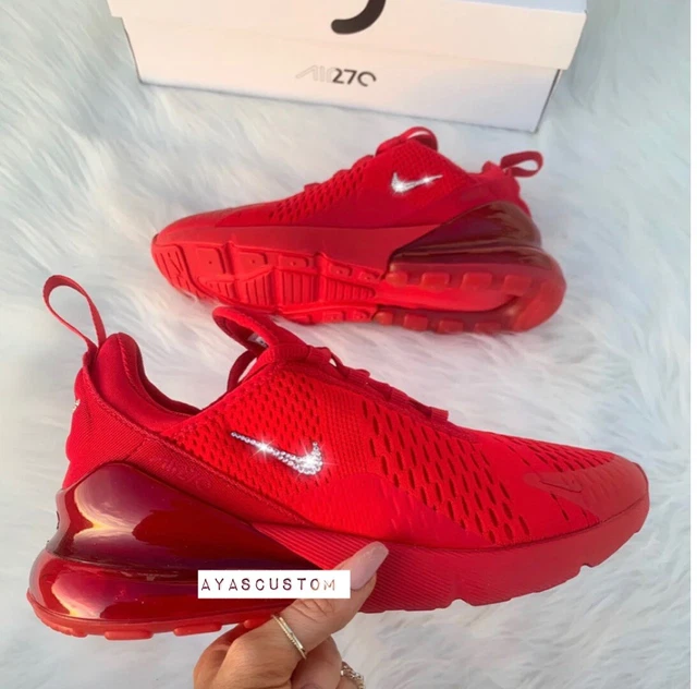 NIKE CUSTOM WOMENS Air max 270 bling swarovski 255.65 PicClick