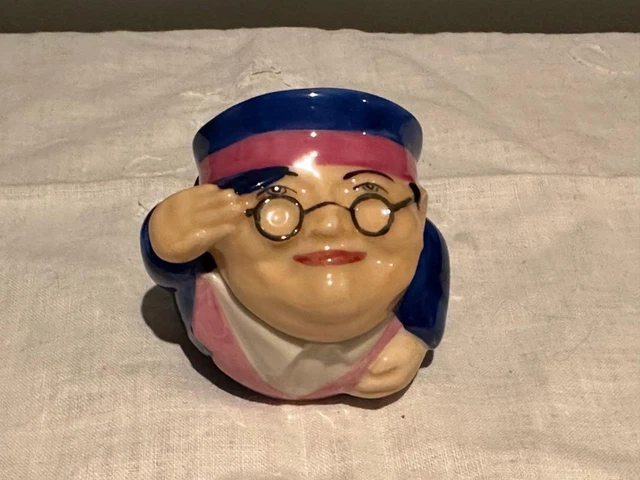 Kevin Francis Face Pots - Benny Hill - Lidded Trinket Bowl - Vgc