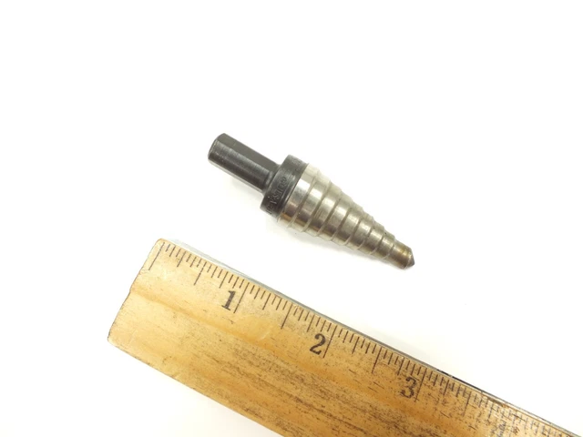 UNIBIT TOOLS STEP DRILL BIT 1/4" to 3/4" - No. 3 - MADE IN USA