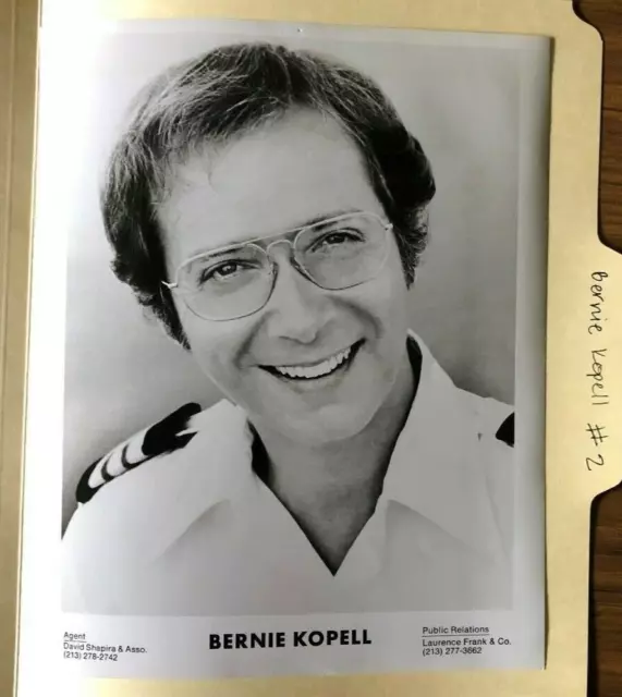 Bernie Kopell #2 The Love Boat Movie Press Photo Head Shot Celebrity Photo