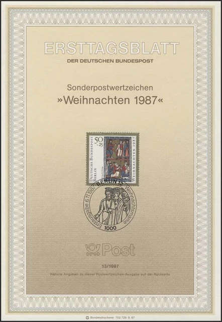 ETB 13/1987 Weihnachten