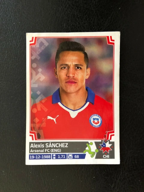 FIGURINA CALCIATORI COPA AMERICA CHILE 2015 CHILE SANCHEZ n 41 NUOVA