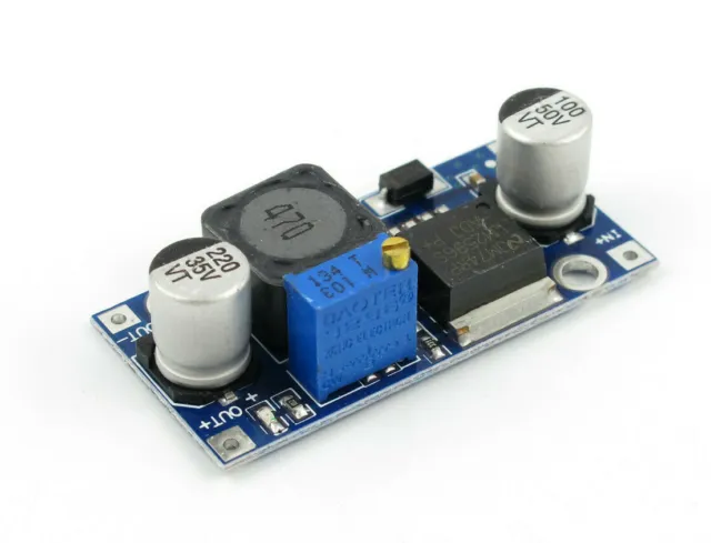 New Adjustable Step-down Power Supply Converter Module For LM2596S DC-DC 3A Buck