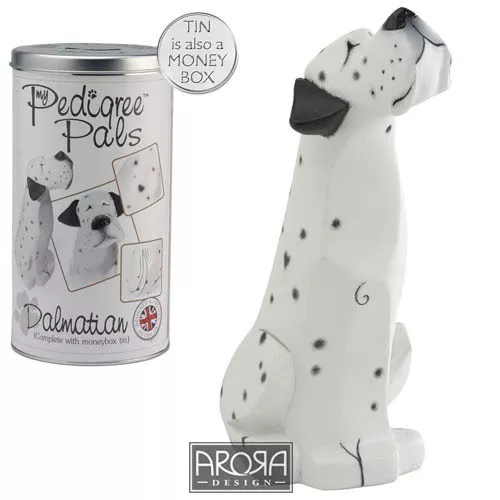 Dalmation Dog Figurine by My Pedigree Pals in Gift Tin 8103PP-DN