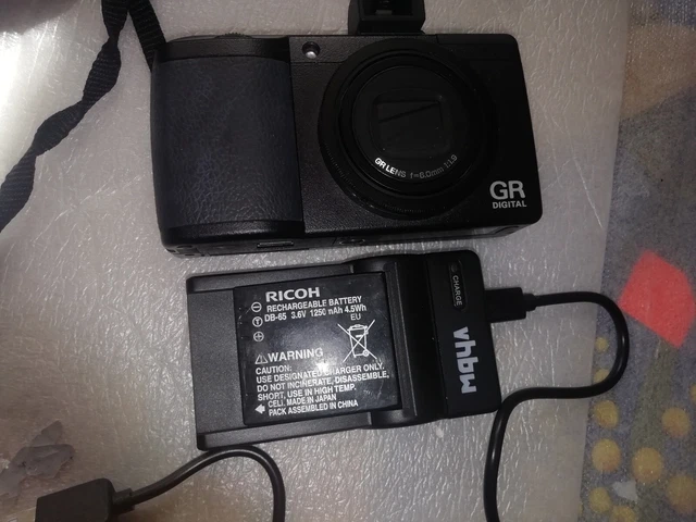 Appareil Photo Numérique Ricoh GR Digital III - Modèle Japon - Noir - Occasion
