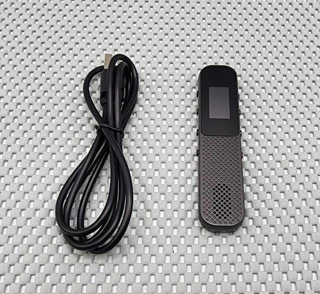 64GB Digital Voice Recorder Built in Speaker & MP3 Player Rechargeable