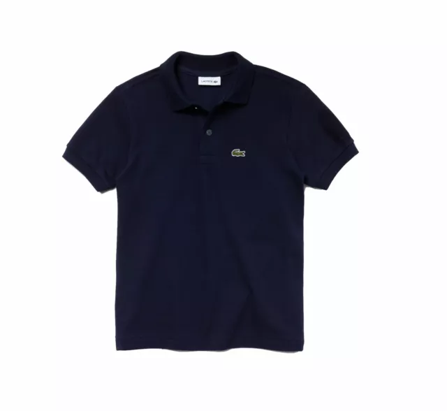 Lacoste Kids PJ2909 Petit Pique Polo T-Shirt, Navy 166