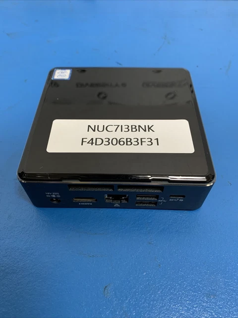 Intel NUC NUC7i3BNK COMPUTER NO RAM NO HDD