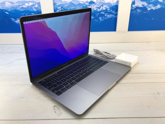 Apple MacBook Pro Touch Bar 2019 13" Laptop 512GB 2.4GHz 8GB RAM Gray 55 Cycles