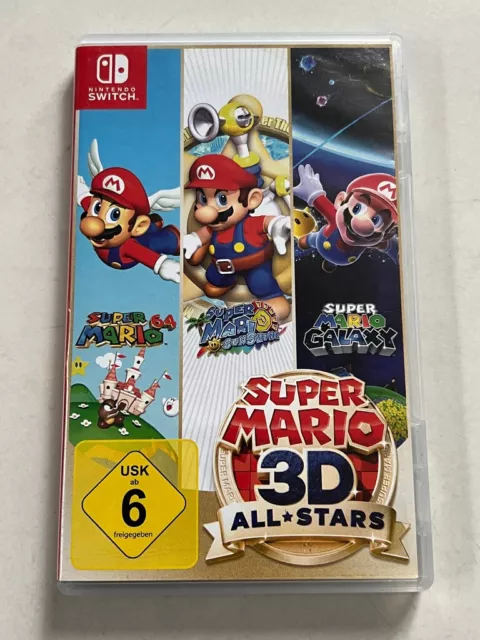 Nintendo Switch Super Mario 3D Allstars LEERHÜLLE ohne Spiel