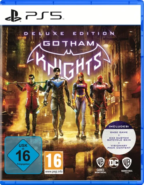 Gotham Knights Deluxe Edition (PlayStation 5) PlayStation 5 (Sony Playstation 5)