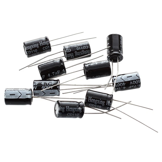 10 x 4.7uF 400V 105C Electrolytic Capacitor 8x12m S7Z5