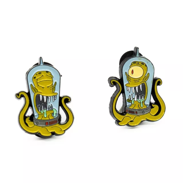 The Simpsons - Treehouse of Horror - Kang and Kodos Pin 2-Pack - Clothing