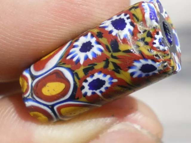 Rare Perle de  Murano Millefiori Collector(Venise)Maroc