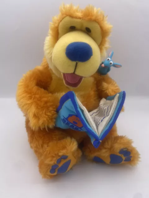 Rare 2000 Fisher Price Bear In The Big Blue House Story Telling Soft Toy Vintage