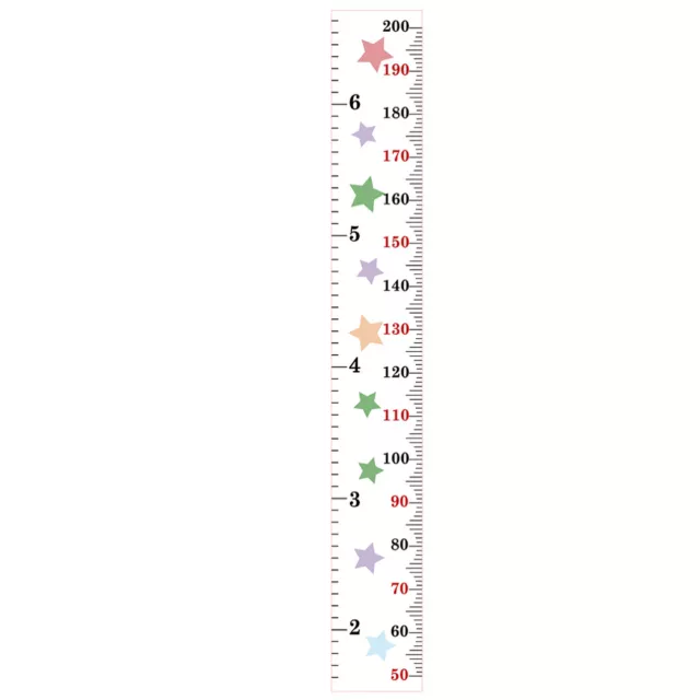 Grafico altezza bambino righello da parete grafico di crescita altezza rimovibile bambini