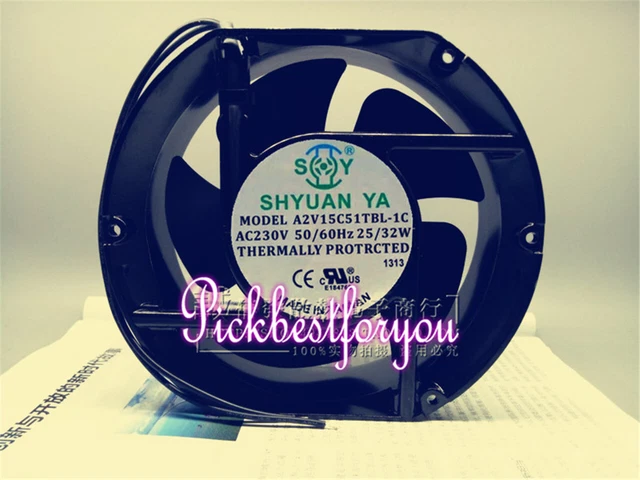 Original SHYUAN YA A2V15C51TBL-1C Axial fan 230V151*172*51 Insert type MG83 QL