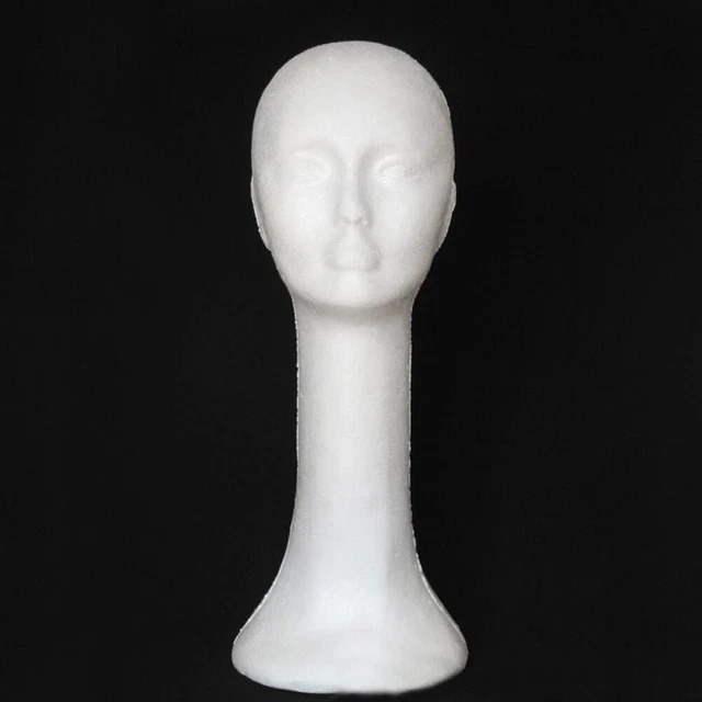 Manikin Head Multi-use Non-slip Women Manikin Head Model Diy Props Smooth