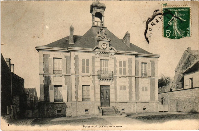 CPA Boissy l'Aillerie Mairie FRANCE (1308951)