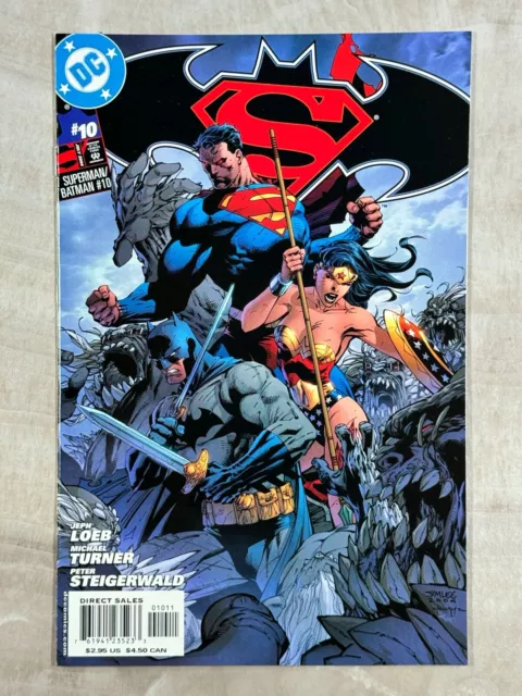 Superman Batman #10 DC Comics 1st Print Jim Lee Variant