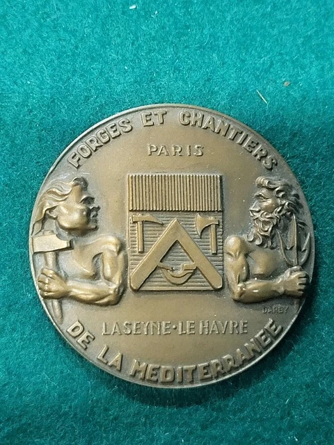 France, Médaille, Forges et Chantiers de la Méditerranée