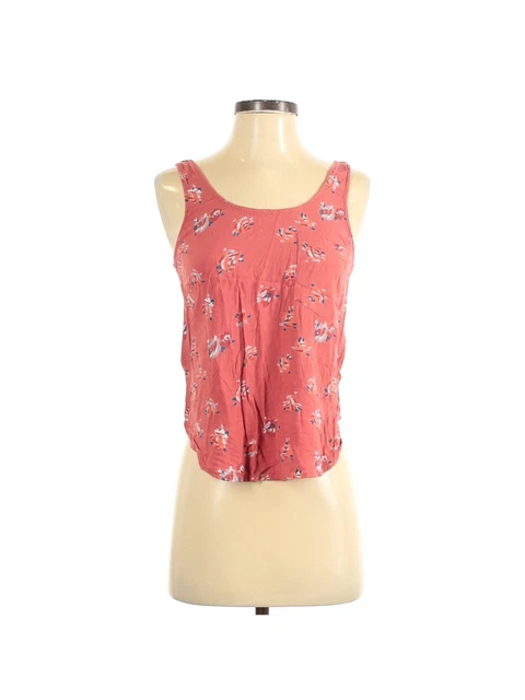 Hurley Women Pink Tank Top XS