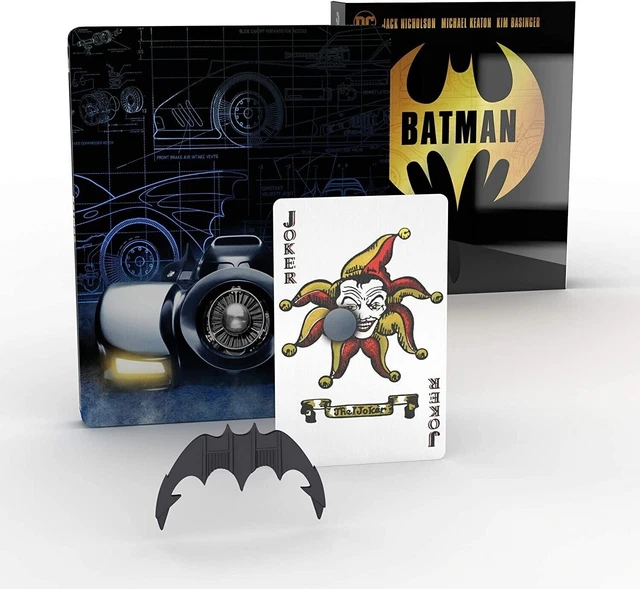 BATMAN [1989] TITANS of Cult Limited Edition 4K UHD Blu-ray Steelbook