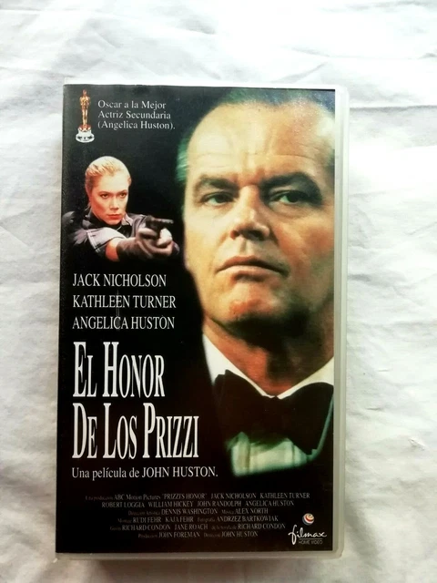 Filmax Vhs THE HONOR OF The Prizzi Tape VHS John Huston Jack Nicholson Pal Filmax ...
