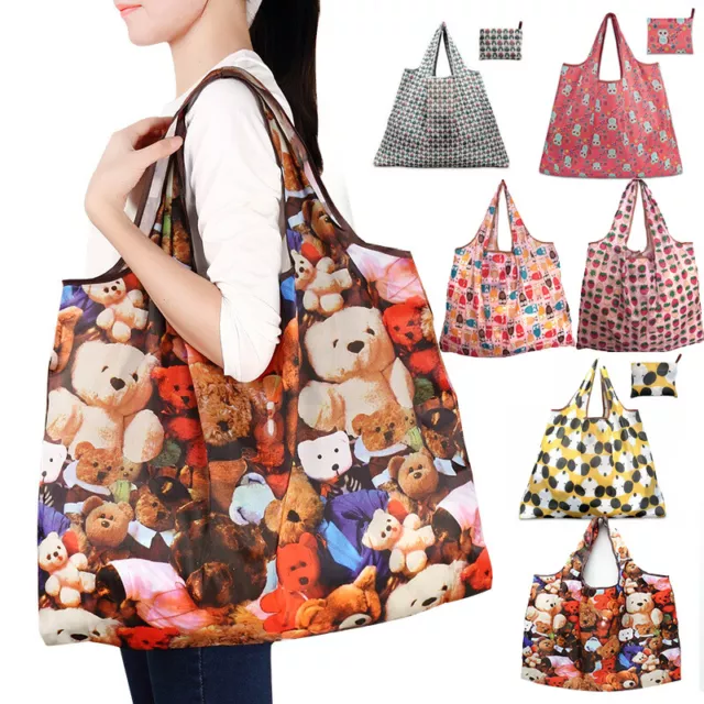 LARGE REUSABLE Bag Shopping Tote Foldable XL Disney Marvel Gift Bags  Christmas $2.85 - PicClick