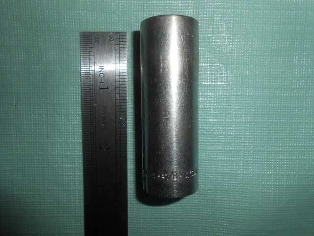 Vintage "Kraeuter Usa 32420" Deep Socket ~ 5/8" ~ 3/8" Drive ~ 6 Point