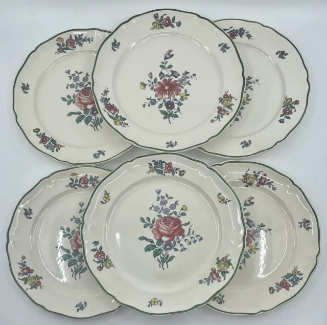 6 Assiettes Dessert Villeroy & Boch Alt Straßburg  Ø  19 cm Très Bel Etat Lot 2