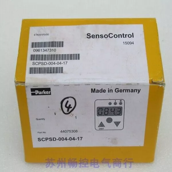 1  PC  NEW   SCPSD-004-04-17    Pressure  Switch    #A6-22