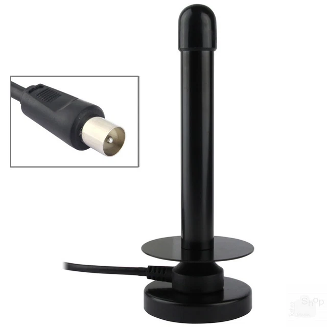 ANTENNA PORTATILE PER camper e casa con calamita digitale terrestre tv