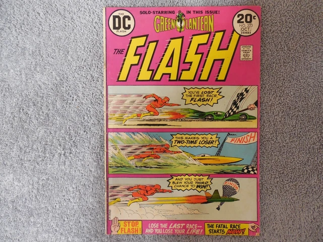 DC The Flash Vol. 24 No. 223 Green Lantern by National Comics Oct. 1973 Issue