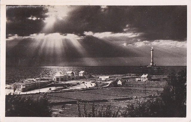 CPA 50 NORMANDY GOURY-HAGUE Sleeve Photo Small Port Located End of the Hague