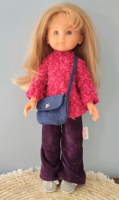 Poupée Corolle Les Chéries Claire – 32cm, Blonde, Robe Rose, Vintage 2001