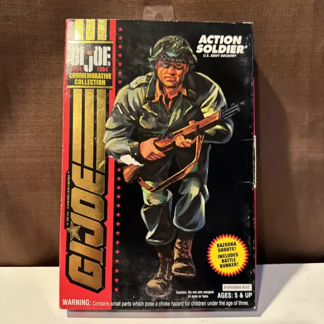 Hasbro GI Joe 1994 Commemorative Collection Action Soldier US Army Infantry NiB