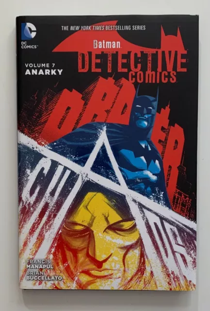 Batman Detective Comics Vol #7 Hardcover. Anarky (DC 2016) SEHR GUTER/NM Zustand