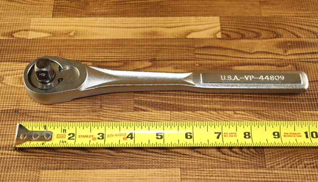 Craftsman 1/2'' Drive Quick Release Ratchet -VP- 44809 USA