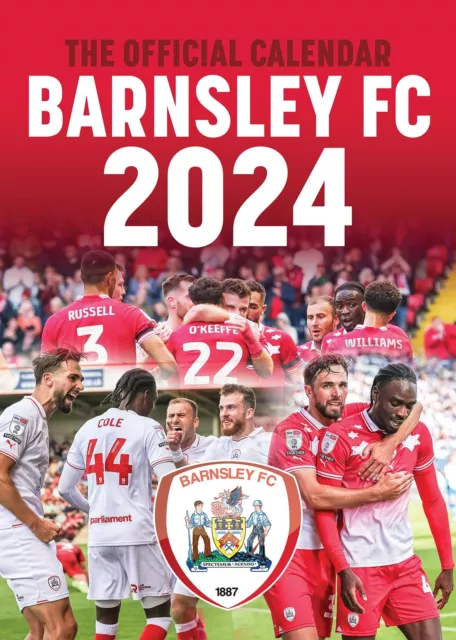 The Official Barnsley FC Calendrier 2024 Par Twocan, Neuf Livre , Gratuit