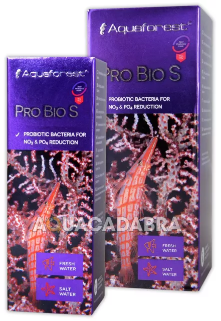 Aquaforest Pro Bio S Nitrate Phosphate Remover Probiotic Treatment Fish Tank