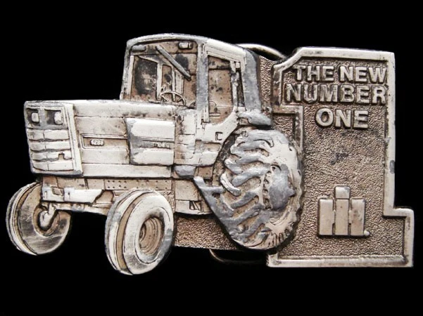 IH13115 VINTAGE 1970s **INTERNATIONAL HARVESTER** NUMBER ONE TRACTOR BUCKLE