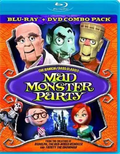 MAD MONSTER PARTY (Region A Blu Ray,US Import.)