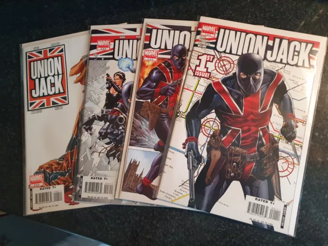 Union Jack 1-4 vfn Rare Full Set