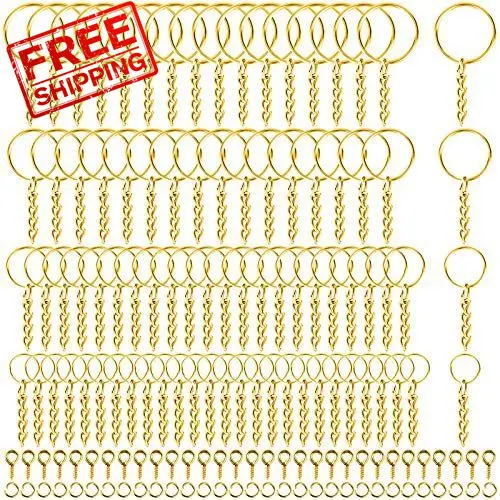 100pcs Round Open Spring Ring for Adjustment Strap Bag Hardware Accessories