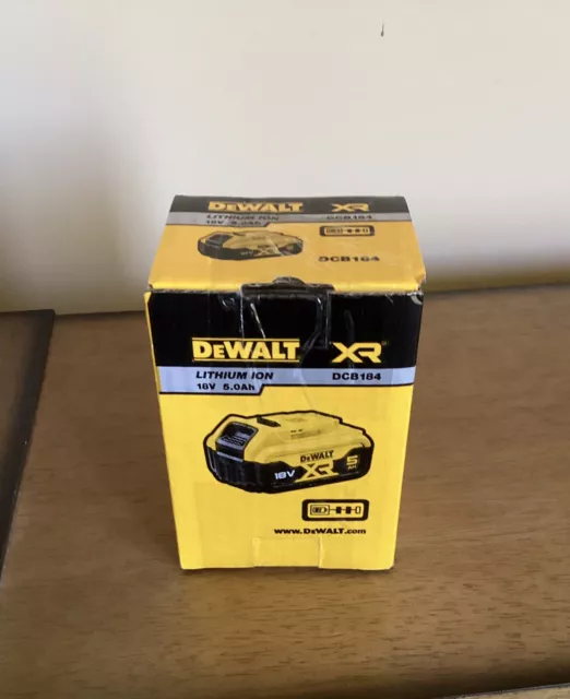 Dewalt 18v 5.0ah battery