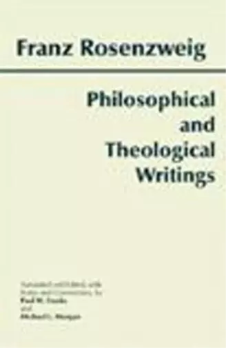 Franz Rosenzweig Philosophical and Theological Writings (Relié)