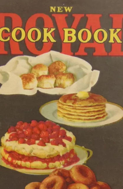 Antique Royal Baking Powder Co. Cookbook 1920 Recipes Advertising New York, USA